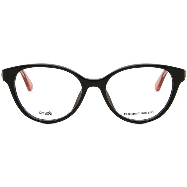 Kate Spade Liliana 807 Women’s Eyeglasses Black Size 51 - Blue Light Block Available