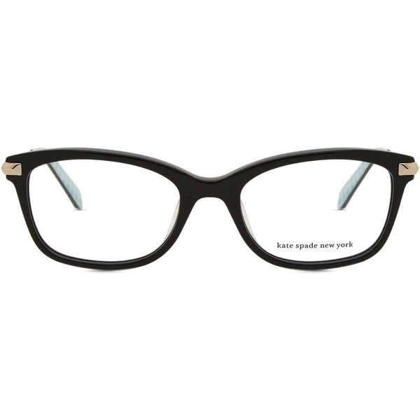 Kate Spade Vicenza 807 Women’s Eyeglasses Black Size 48 - Blue Light Block Available