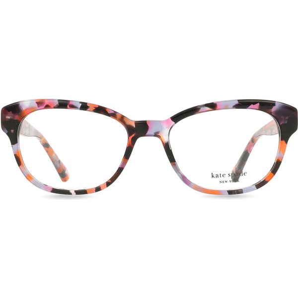 Kate Spade Zelda 8XS Women’s Eyeglasses Tortoiseshell Size 50 - Blue Light Block Available