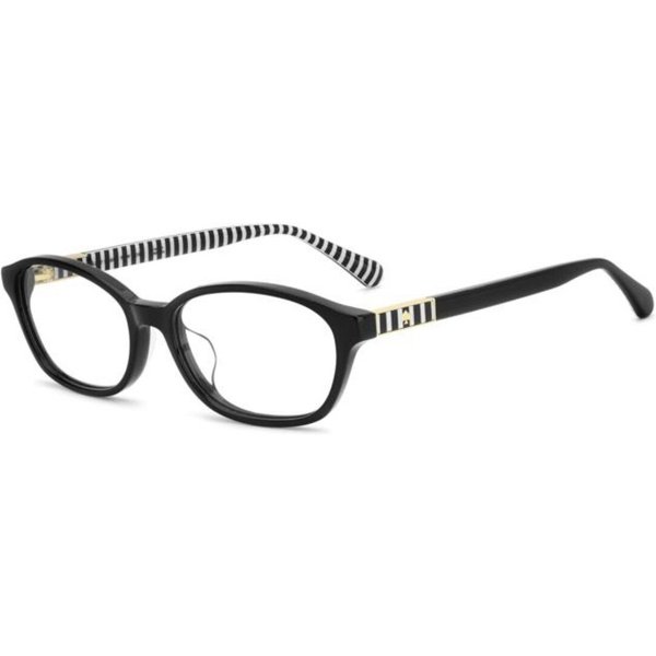 Kate Spade Adali 2/FJ Asian Fit 807 Women’s Eyeglasses Black Size 53 - Blue Light Block Available
