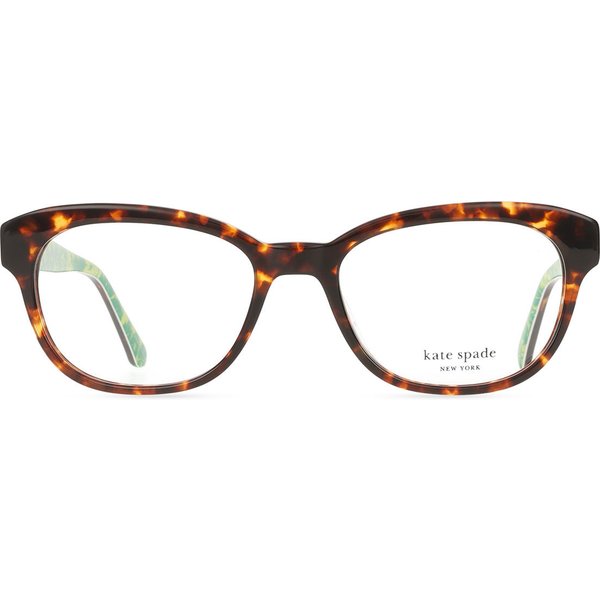 Kate Spade Zelda 086 Women’s Eyeglasses Tortoiseshell Size 50 - Blue Light Block Available