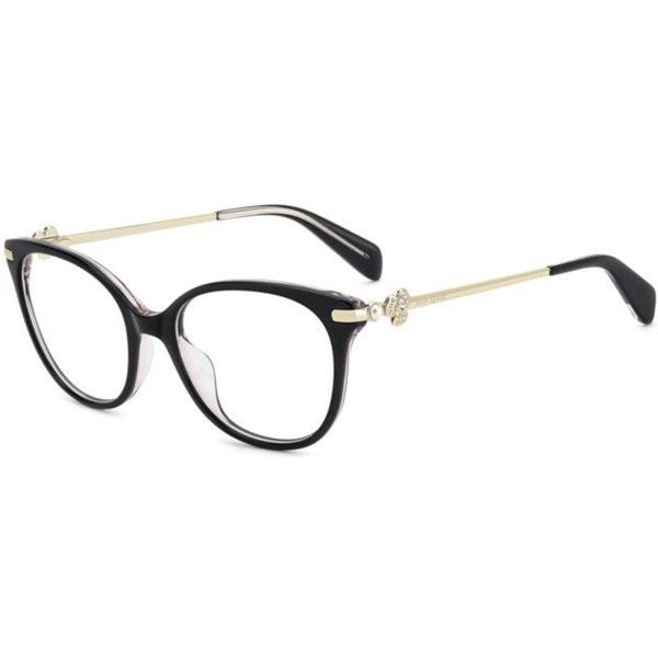 Kate Spade Dariela 2/G Asian Fit 3H2 Women’s Eyeglasses Black Size 52 - Blue Light Block Available