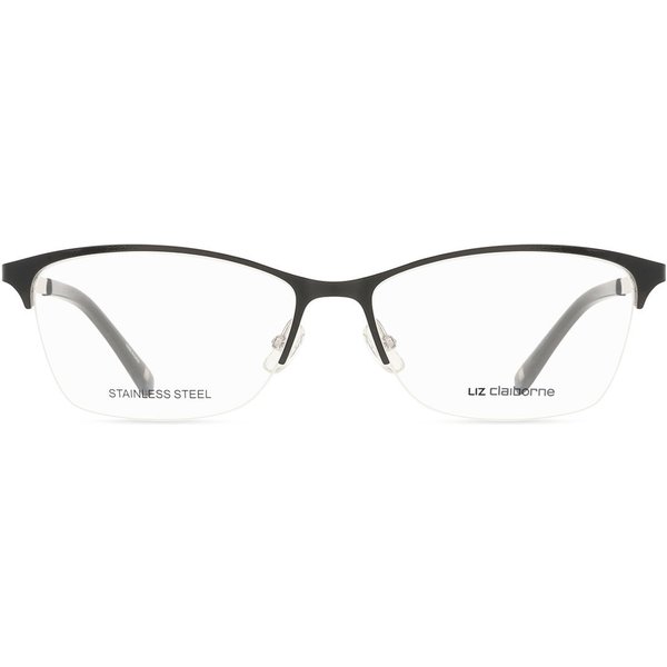 Liz Claiborne L 654 0CSA Women’s Eyeglasses Black Size 56 - Blue Light Block Available