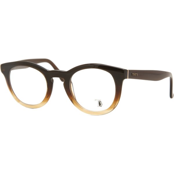 TODS TO5113 048 Men's Eyeglasses Brown Size 47 - Blue Light Block Available