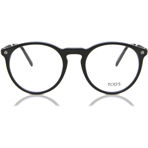 TODS TO5265 001 Men's Eyeglasses Black Size 50 - Blue Light Block Available