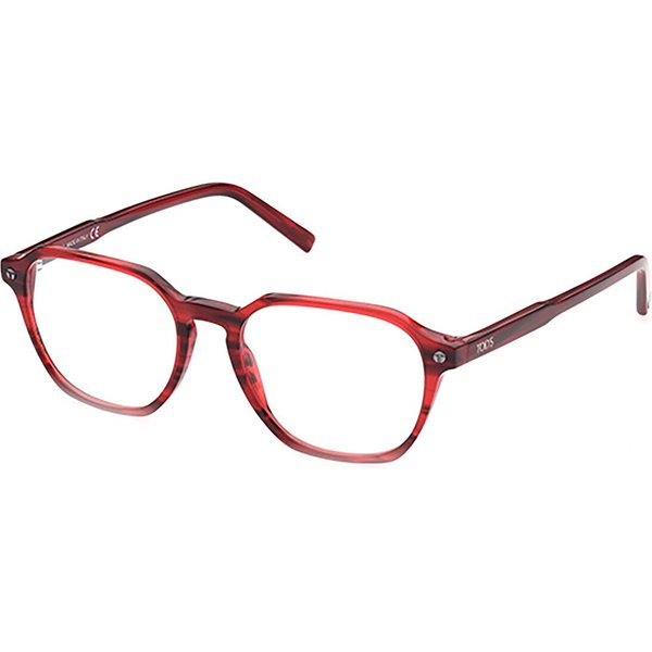 TODS TO5269 066 Men's Eyeglasses Red Size 52 - Blue Light Block Available