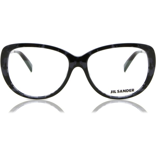 Jil Sander J 4003 A Women’s Eyeglasses Black Size 55 - Blue Light Block Available