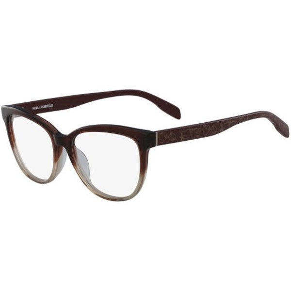 Karl Lagerfeld KL942 044 Women’s Eyeglasses Brown Size 51 - Blue Light Block Available