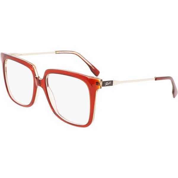 Karl Lagerfeld KL6077 812 Men's Eyeglasses Red Size 55 - Blue Light Block Available