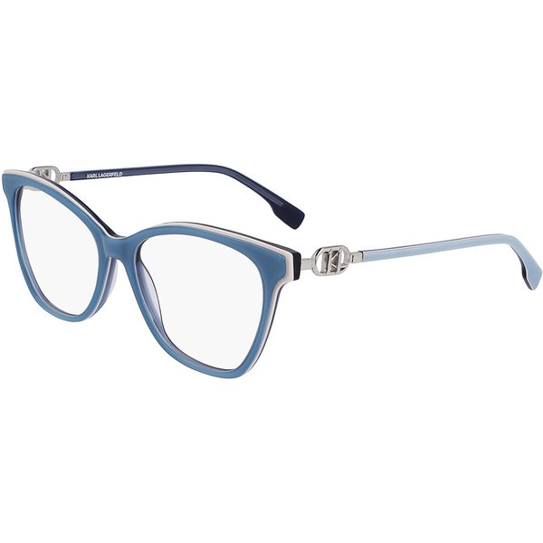 Karl Lagerfeld KL6092 458 Women’s Eyeglasses Blue Size 54 - Blue Light Block Available