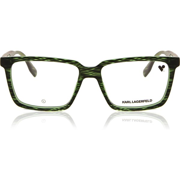Karl Lagerfeld KL6113 330 Men's Eyeglasses Green Size 55 - Blue Light Block Available