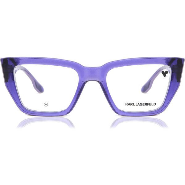Karl Lagerfeld KL6153 541 Women’s Eyeglasses Purple Size 52 - Blue Light Block Available