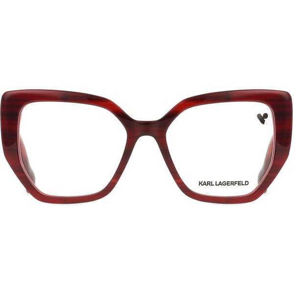 Karl Lagerfeld KL6174 609 Women’s Eyeglasses Red Size 53 - Blue Light Block Available