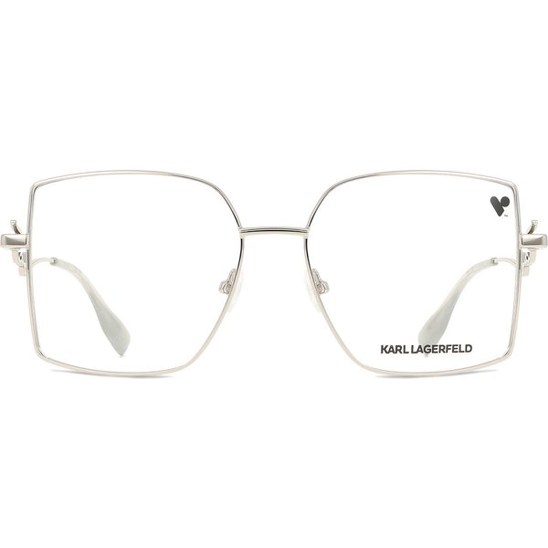 Karl Lagerfeld KL359 N 040 Women’s Eyeglasses Silver Size 55 - Blue Light Block Available