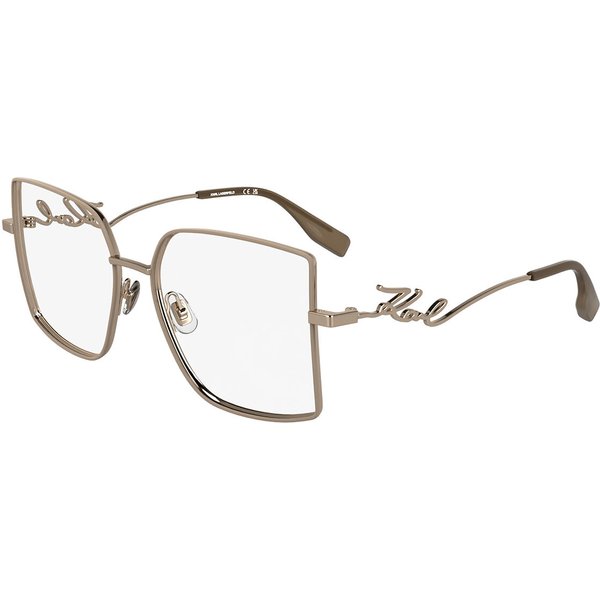 Karl Lagerfeld KL359 N 770 Women’s Eyeglasses Gold Size 55 - Blue Light Block Available