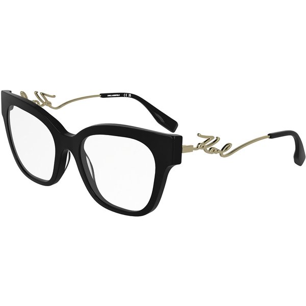Karl Lagerfeld KL6191 N 001 Women’s Eyeglasses Black Size 52 - Blue Light Block Available