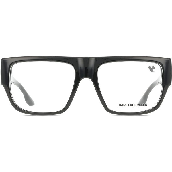 Karl Lagerfeld KL6198 001 Men's Eyeglasses Black Size 56 - Blue Light Block Available