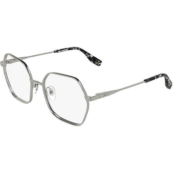 Karl Lagerfeld KL363 040 Women’s Eyeglasses Silver Size 54 - Blue Light Block Available