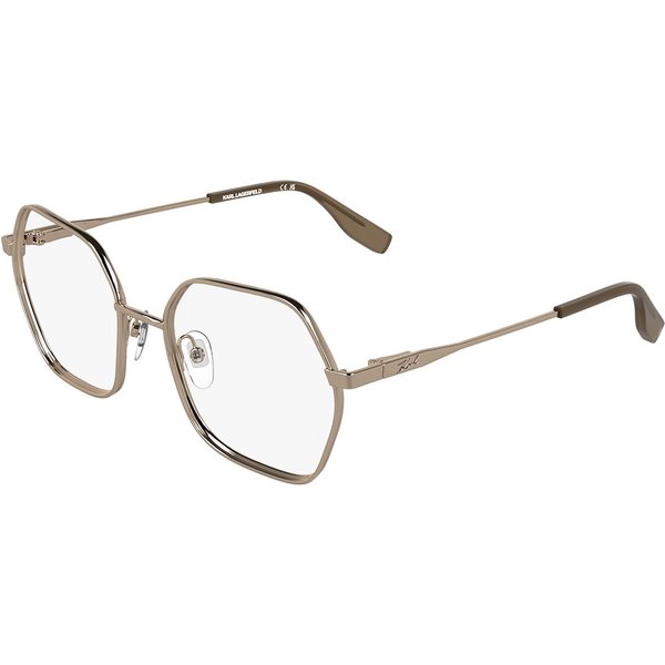 Karl Lagerfeld KL363 770 Women’s Eyeglasses Gold Size 54 - Blue Light Block Available