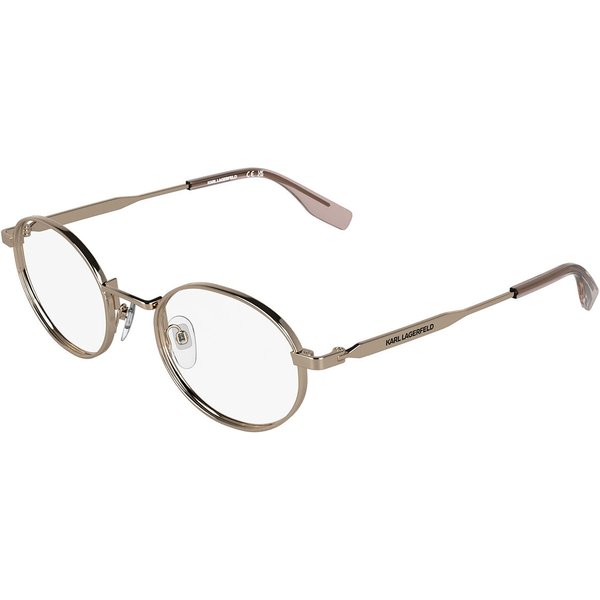 Karl Lagerfeld KL369 773 Men's Eyeglasses Gold Size 51 - Blue Light Block Available