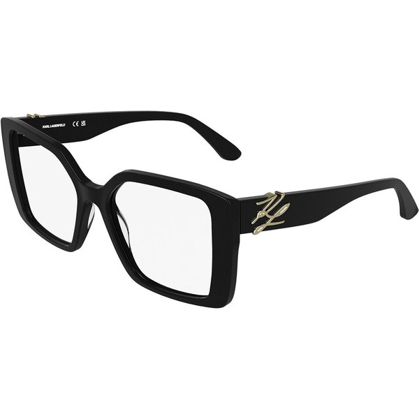 Karl Lagerfeld KL6241 001 Women’s Eyeglasses Black Size 54 - Blue Light Block Available