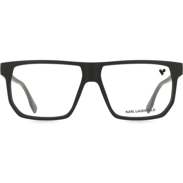Karl Lagerfeld KL6242 002 Men's Eyeglasses Black Size 59 - Blue Light Block Available