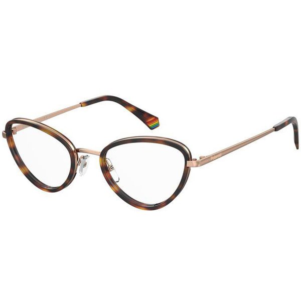 Polaroid PLD D420 086 Women’s Eyeglasses Tortoiseshell Size 52 - Blue Light Block Available