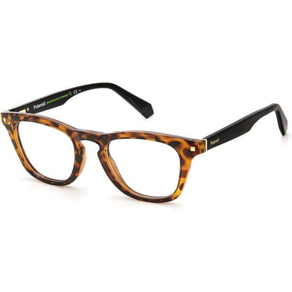 Polaroid PLD D434 086 Women’s Eyeglasses Tortoiseshell Size 48 - Blue Light Block Available