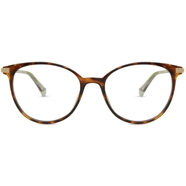 Polaroid PLD D459/G Asian Fit 086 Women’s Eyeglasses Tortoiseshell Size 52 - Blue Light Block Available
