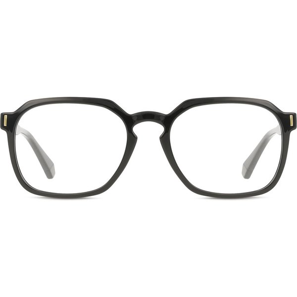 Polaroid PLD D482 807 Men's Eyeglasses Black Size 53 - Blue Light Block Available