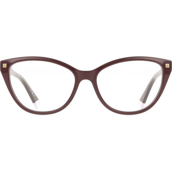 Polaroid PLD D493 LHF Women’s Eyeglasses Burgundy Size 55 - Blue Light Block Available