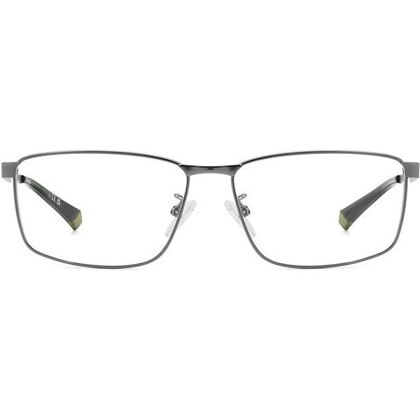 Polaroid PLD D534/G Asian Fit R80 Men's Eyeglasses Silver Size 55 - Blue Light Block Available