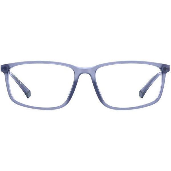 Polaroid PLD D535/G Asian Fit FLL Men's Eyeglasses Blue Size 56 - Blue Light Block Available