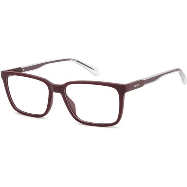 Polaroid PLD D620 0Z3 Men's Eyeglasses Red Size 56 - Blue Light Block Available