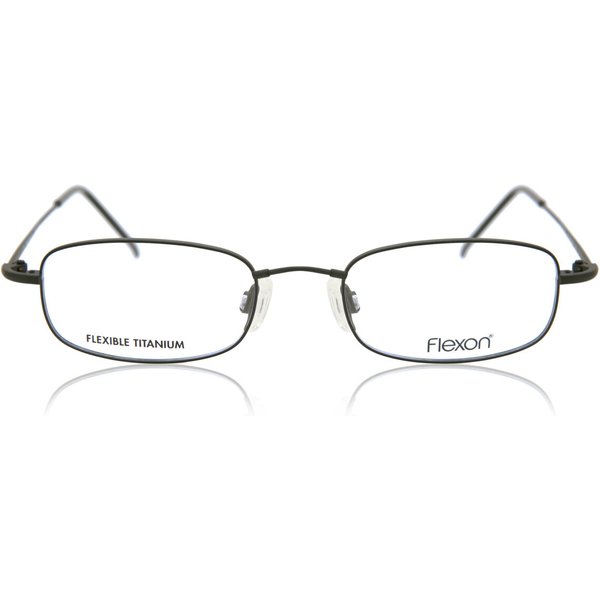 Flexon FL 603 2 Men's Eyeglasses Black Size 49 - Blue Light Block Available