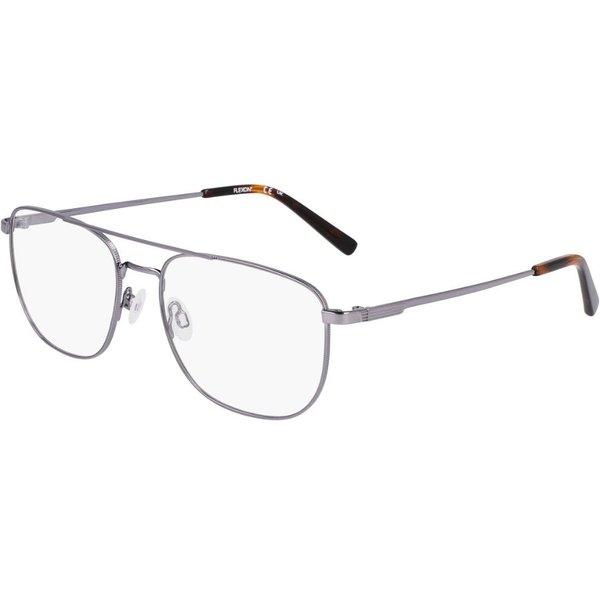 Flexon H6072 N 070 Men's Eyeglasses Gunmetal Size 52 - Blue Light Block Available