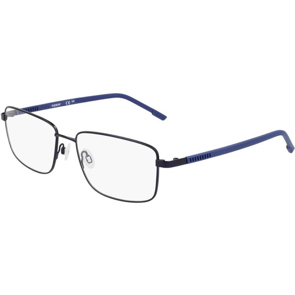 Flexon H6078 N 414 Men's Eyeglasses Blue Size 52 - Blue Light Block Available