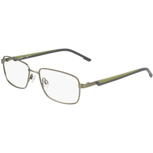 Flexon H6077 306 Men's Eyeglasses Green Size 54 - Blue Light Block Available
