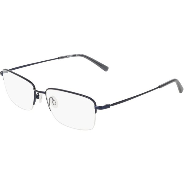 Flexon H6100 413 Men's Eyeglasses Blue Size 56 - Blue Light Block Available