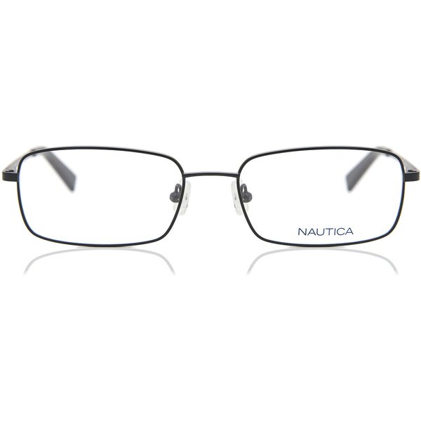 Nautica N7302 005 Men's Eyeglasses Black Size 55 - Blue Light Block Available