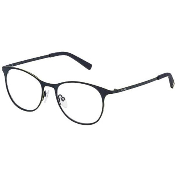 Sting VST016 08KA Men's Eyeglasses Blue Size 50 - Blue Light Block Available