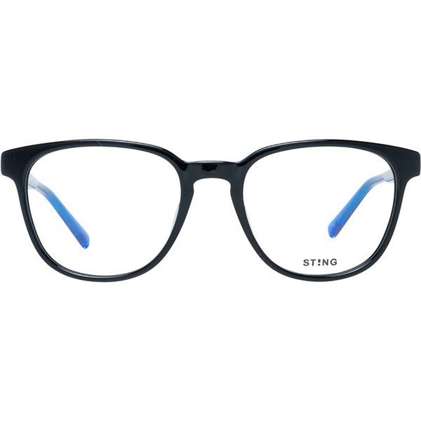 Sting VST302 0700 Men's Eyeglasses Black Size 52 - Blue Light Block Available