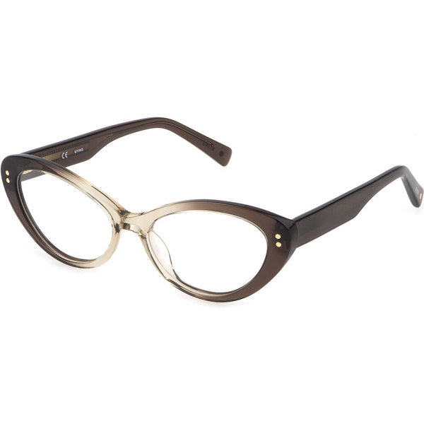 Sting VST422N 0N66 Men's Eyeglasses Brown Size 53 - Blue Light Block Available
