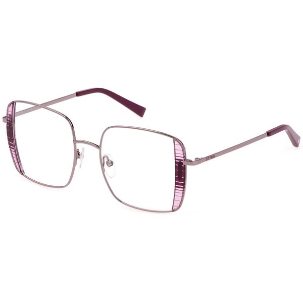 Sting VST395V 08K1 Men's Eyeglasses Purple Size 49 - Blue Light Block Available