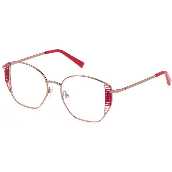 Sting VST396V 0472 Men's Eyeglasses Red Size 51 - Blue Light Block Available