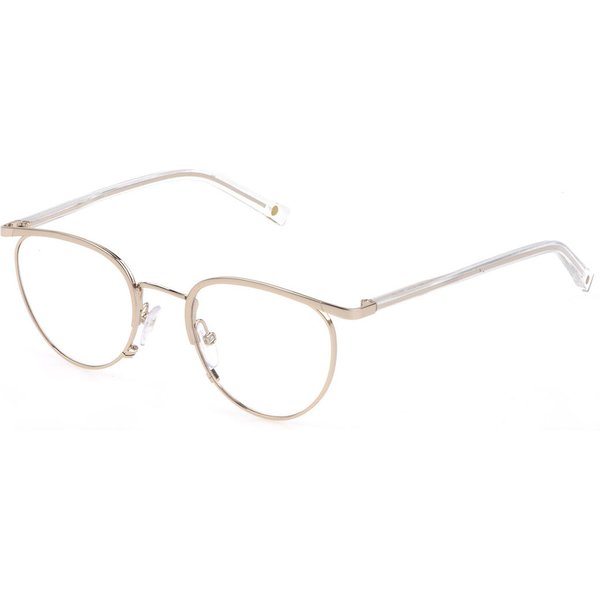 Sting VST427 0349 Men's Eyeglasses Gold Size 48 - Blue Light Block Available