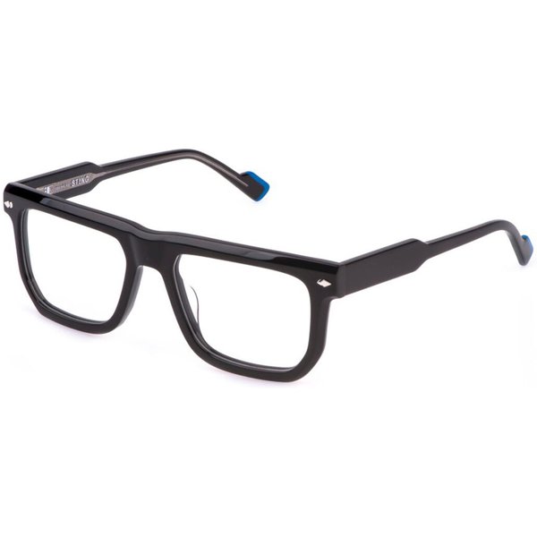 Sting VST527 700K Men's Eyeglasses Black Size 53 - Blue Light Block Available