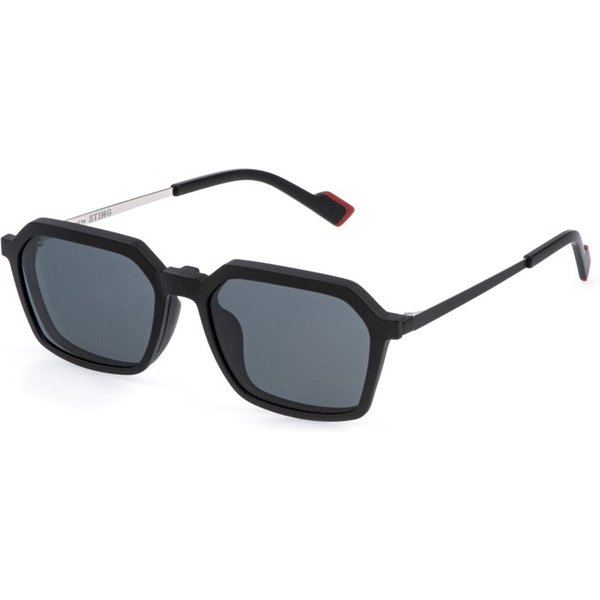 Sting UST545 with Clip-On 703P Men's Eyeglasses Black Size 54 - Blue Light Block Available