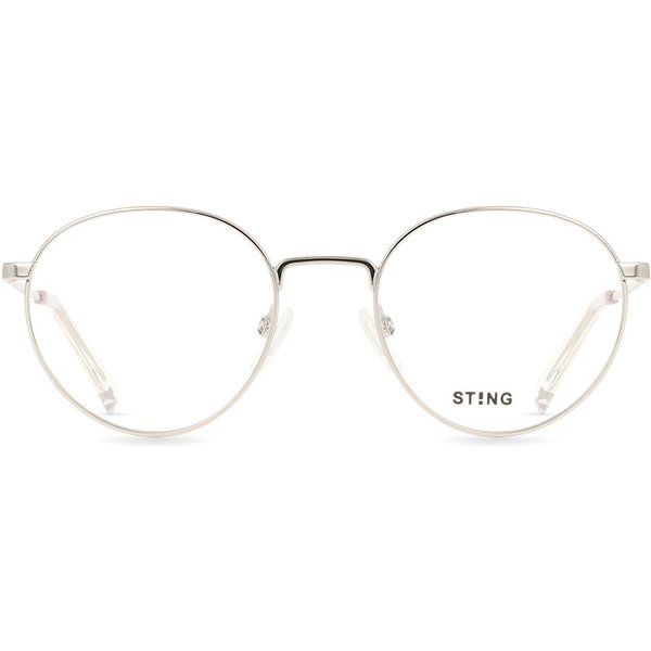 Sting VSJ423 Kids 0579 Kids' Eyeglasses Silver Size 48 - Blue Light Block Available