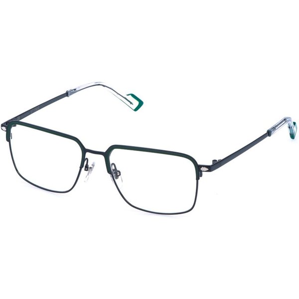 Sting VST566 08PN Men's Eyeglasses Green Size 55 - Blue Light Block Available